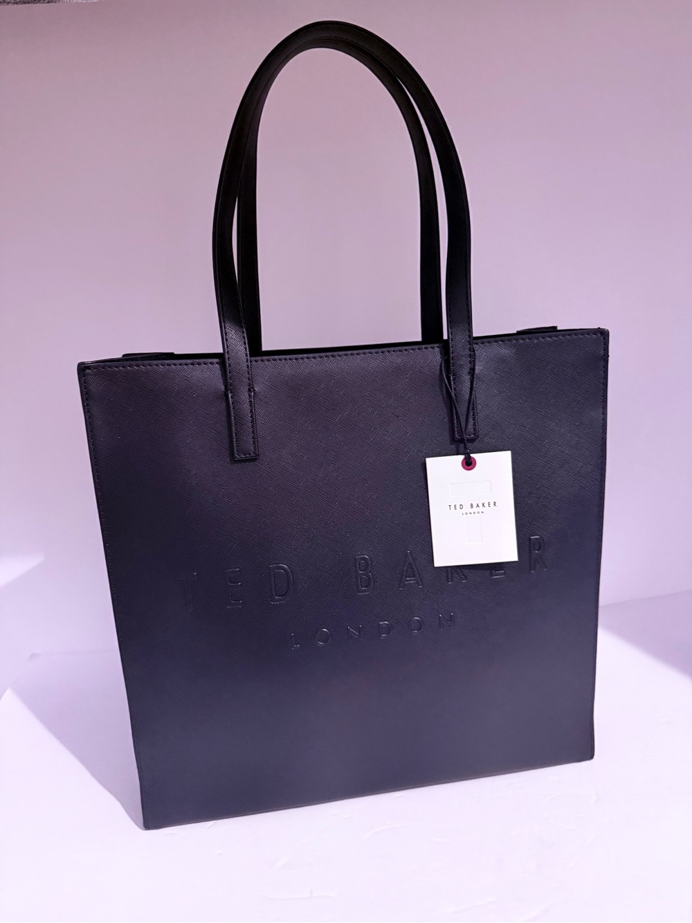 Ted Baker Black Embossed Tote
